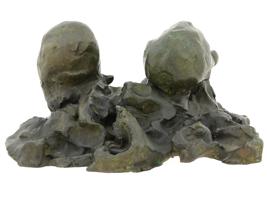 SAINT CLAIR CEMIN ABSTRACT BRONZE OCTOPUS FIGURINE