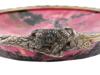 RUSSIAN SILVER AND RHODONITE BOWL W BEAR HANDLE PIC-7