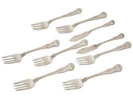 TIFFANY AND CO STERLING SILVER FLATWARE SET