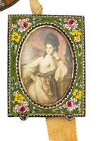 ITALIAN FLORENTINE MICRO MOSAIC PICTURE FRAMES