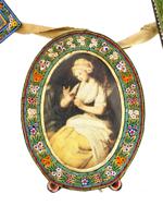 ITALIAN FLORENTINE MICRO MOSAIC PICTURE FRAMES