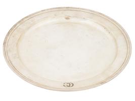 MID CENTURY AMERICAN TIFFANY STERLING SILVER TRAY