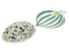 VINTAGE CERAMIC BOWL AND STIG LINDBERG LEAF DISH PIC-0