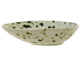 VINTAGE CERAMIC BOWL AND STIG LINDBERG LEAF DISH