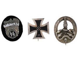 WWII NAZI GERMAN THIRD REICH MILITARY MEDALS