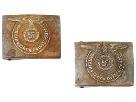 WWII NAZI GERMAN THIRD REICH ENLISTED BELT BUCKLES