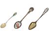 ANTIQUE AND VINTAGE SILVER ENAMEL SOUVENIR SPOONS PIC-2