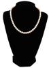 VINTAGE MIKIMOTO 18K GOLD CLASP PEARL NECKLACE PIC-0