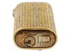 CARTIER DIAMONDS 18K GOLD BICOLOR POCKET LIGHTER PIC-4