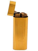 LE MUST DE CARTIER GOLD PLATED POCKET LIGHTER