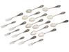 RUSSIAN SOVIET 875 SILVER SPOONS AND FORKS PIC-1