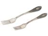 RUSSIAN SOVIET 875 SILVER SPOONS AND FORKS PIC-3