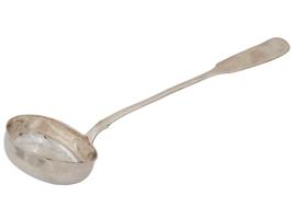 RUSSIAN SILVER SOUP LADLE