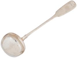 RUSSIAN SILVER SOUP LADLE