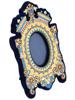 RUSSIAN GILT SILVER ENAMEL STANDING PICTURE FRAME PIC-2