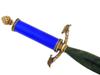 RUSSIAN 88 GILT SILVER ENAMEL JADE LETTER OPENER KNIFE PIC-4