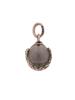 RUSSIAN 14K GOLD SMOKY QUARTZ EASTER EGG PENDANT PIC-5