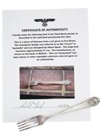 WWII GERMAN THIRD REICH EVA BRAUN FORK BY WELLNER