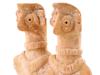 ANCIENT DOUBLE HEADED TERRACOTTA GODDESS SYRIA PIC-7