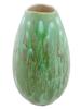 MID 20TH CENTURY GREEN GLAZED CERAMIC VASE PIC-0