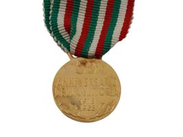 1968 ITALIAN 50TH VICTORY ANNIVERSARY GOLD MEDAL