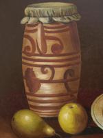 MID CEN STILL LIFE OIL PAINTING BY ROSTAN MONTOYA