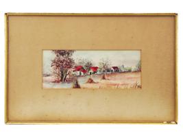 AMERICAN WATERCOLOR PAINTING BY JAMES WILCOX DIMMERS