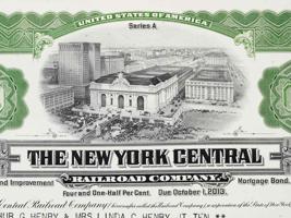 1966 MORTGAGE BOND OF NY CENTRAL RAILROAD COMPANY