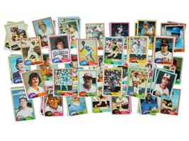 LARGE COLLECTION OF 1981 TOPPS AND FLEER TRADING CARDS