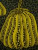 THREE PUMPKINS ACRYLIC PAINTING AFTER YAYOI KUSAMA PIC-3