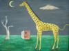 ATTR TO GERTRUDE ABERCROMBIE SURREALIST OIL PAINTING PIC-1