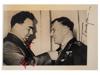 VINTAGE SOVIET PHOTO BREZHNEV GAGARIN AUTOGRAPHED PIC-0