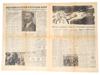 VINTAGE SOVIET NEWSPAPER AUTOGRAPHED BY GAGARIN PIC-2