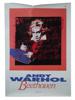 ANDY WARHOL BEETHOVEN EXHIBITION POSTER 1987 PIC-0