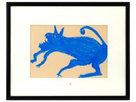 VINTAGE AMERICAN ANIMAL DRAWING BY WILLIAM TRAYLOR