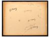 AMERICAN ARTWORK SIGNED MULTIPLE TIMES BY CY TWOMBLY PIC-0
