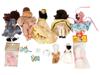 COLLECTION OF VINTAGE PORCELAIN DOLLS IN OUTFITS PIC-2