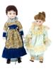 COLLECTION OF VINTAGE PORCELAIN DOLLS IN OUTFITS PIC-3