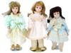 COLLECTION OF VINTAGE PORCELAIN DOLLS IN OUTFITS PIC-2