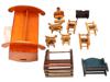 COLLECTION OF VINTAGE WOODEN FURNITURE TOYS PIC-2