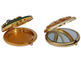 JAY STRONGWATER AND THORSON HOSIER COMPACT MIRRORS