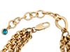 JUDITH LEIBER SHEBA GOLD PLATED COLLAR NECKLACE PIC-6