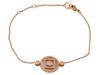 MONTBLANC 18K GOLD MOTHER OF PEARL CHAIN BRACELET PIC-0