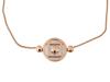 MONTBLANC 18K GOLD MOTHER OF PEARL CHAIN BRACELET PIC-1