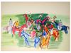 1959 FRENCH LITHOGRAPH PRINT PADDOCK AFTER RAOUL DUFY PIC-1