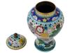 ANTIQUE CHINESE QING DYNASTY CLOISONNE LIDDED JAR PIC-3