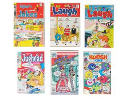 LARGE COLLECTION OF ARCHIE ILLUSTRATION COMICS BOOKS