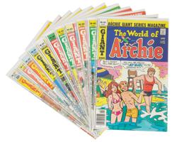 LARGE COLLECTION OF ARCHIE ILLUSTRATION COMICS BOOKS