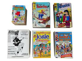 LARGE COLLECTION ARCHIE CARTOON COMICS MAGAZINES