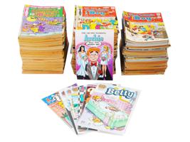 LARGE COLLECTION OF ARCHIE ILLUSTRATION COMICS BOOKS